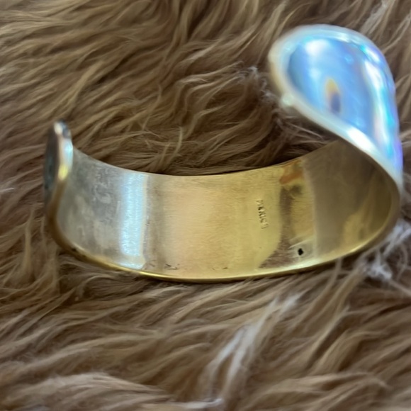 Vintage Mexican Alpaca Cuff Bracelet - Picture 8 of 13